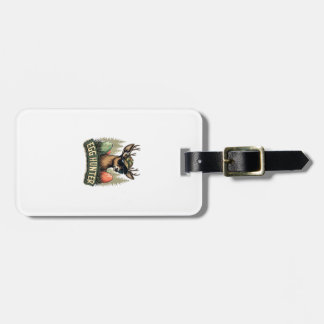 Egg Hunter Deer Buck Happy Easter Day Eggs Boys Ki Luggage Tag