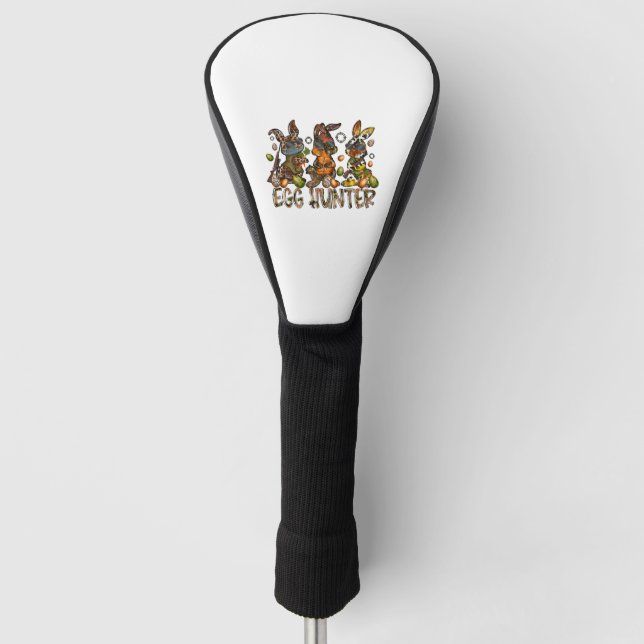 Egg Hunter Golf Head Cover (Front)