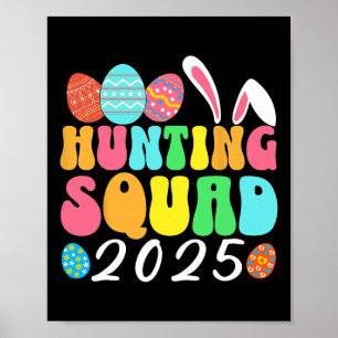 Egg Hunting Squad 2025 Easter Egg Hunt Family Matc Poster