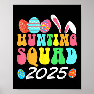 Egg Hunting Squad 2025 Easter Egg Hunt Family Matc Poster