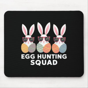 Egg Hunting Squad Boys Girls Easter Family Mouse Pad