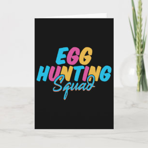 Egg Hunting Squad Card