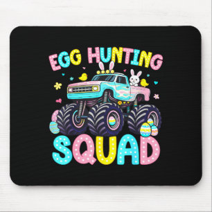 Egg hunting squad for kids toddler boys girls mouse pad