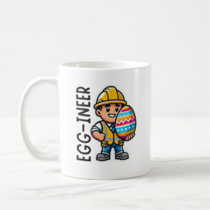 Egg-ineer Funny Easter Engineer Coffee Mug