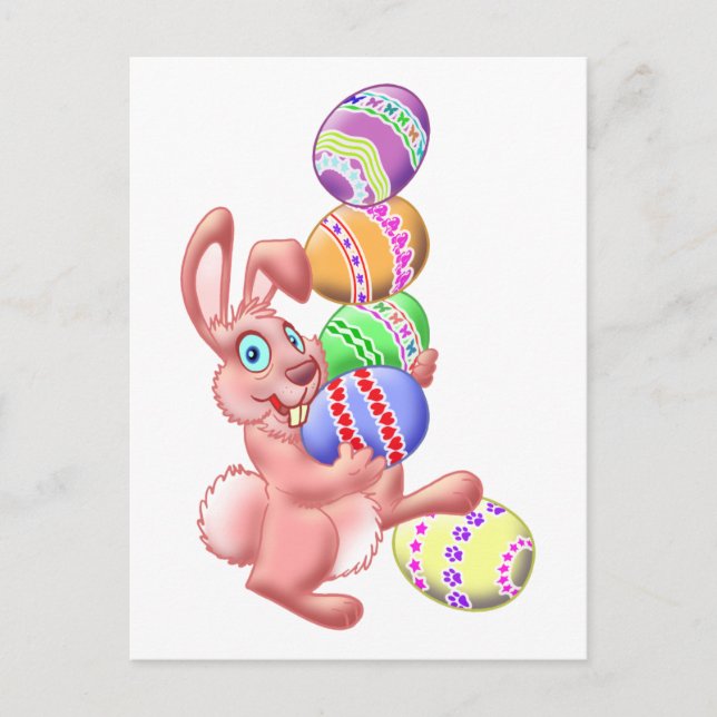 EGG JOGGLER POSTCARD (Front)