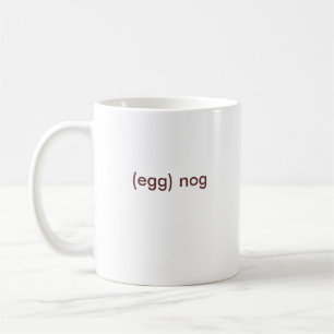 (egg) nog coffee mug