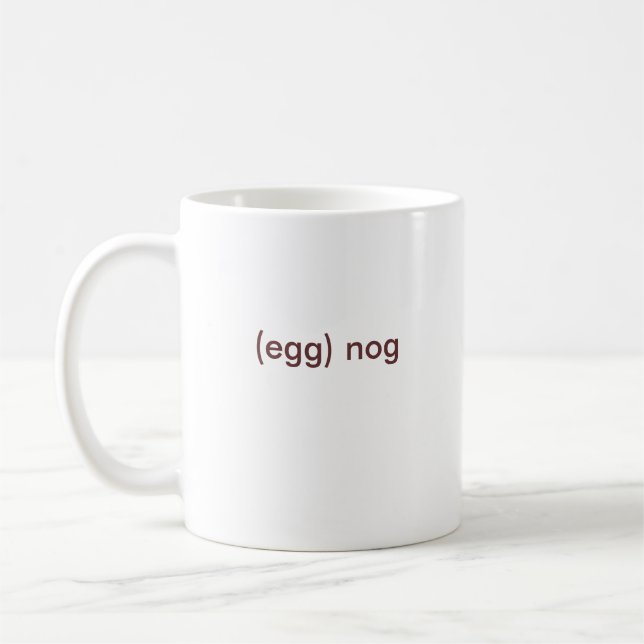 (egg) nog coffee mug (Left)