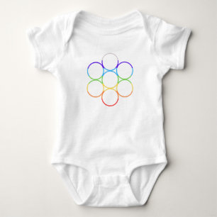 Egg of Life Chakra Baby Bodysuit
