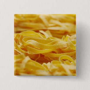 Egg Pasta, Pasta, Tagliatelle, Italian, Raw, 15 Cm Square Badge