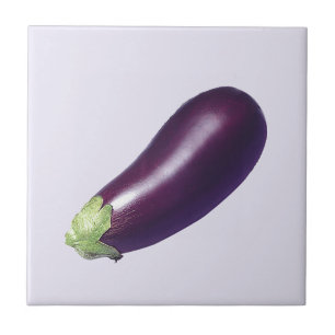 Egg Plant Ceramic Tile