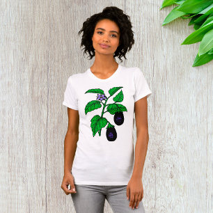 Egg Plant Womens T-Shirt