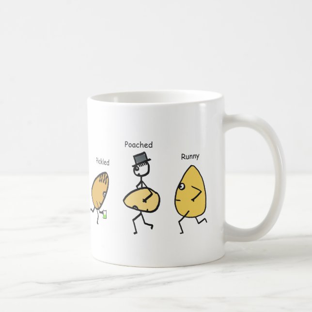 Egg Puns Coffee Mug (Right)