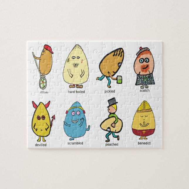 Egg Puns Jigsaw Puzzle (Horizontal)