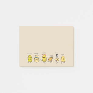 Egg Puns Post-it Notes