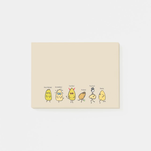 Egg Puns Post-it Notes (Front)