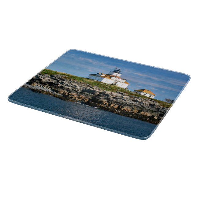Egg Rock Lighthouse Bar Harbour Maine Cutting Boar Cutting Board (Corner)