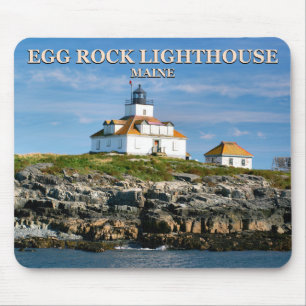 Egg Rock Lighthouse, Bar Harbour Maine Mousepad