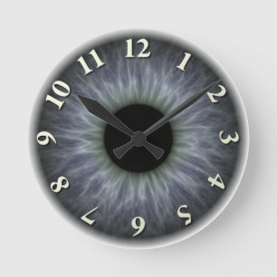 egg round clock