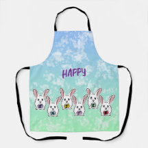 Egg Shaped Easter Rabbits