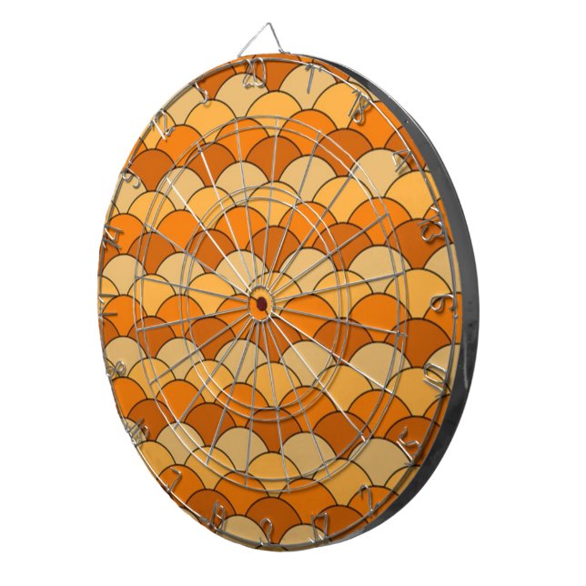 EGG SHAPED PATTERN DARTBOARD (Front Right)