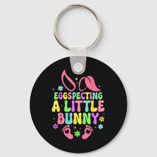 Egg Specting Little Bunny Easter Mum Pregnancy Ann Key Ring