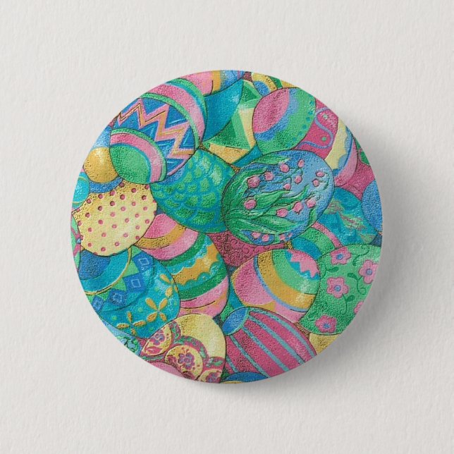 Egg-stavaganza 6 Cm Round Badge (Front)