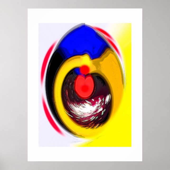 Egg surprise art poster (Front)