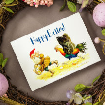 Egg Theif Vintage Funny Jenny Nyström Easter