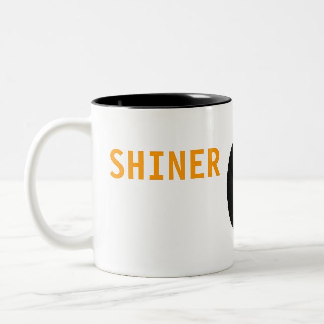 egg two, SHINER, THE EGG Two-Tone Coffee Mug (Left)