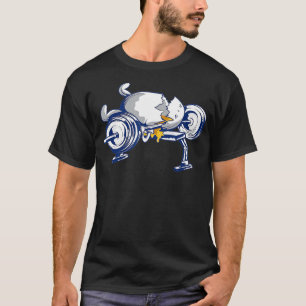 Egg WeightLifting Accident Fitness Gym Motivation T-Shirt