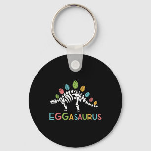 Eggasaurus Easter Stegosaurus Dinosaur Boys Kids T Key Ring