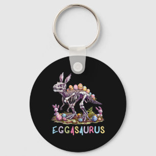 Eggasaurus Easter Stegosaurus Dinosaur Boys Kids T Key Ring
