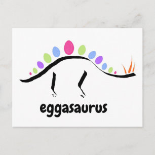 Eggasaurus Postcard