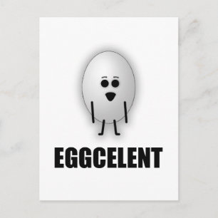 EGGCELENT POSTCARD