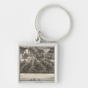 Egger, Haines residences, farms Key Ring