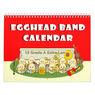 Egghead Band Calendar