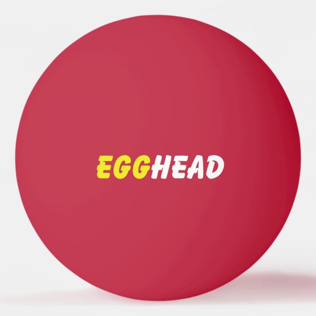 EGGHEAD PING PONG BALL (Front)