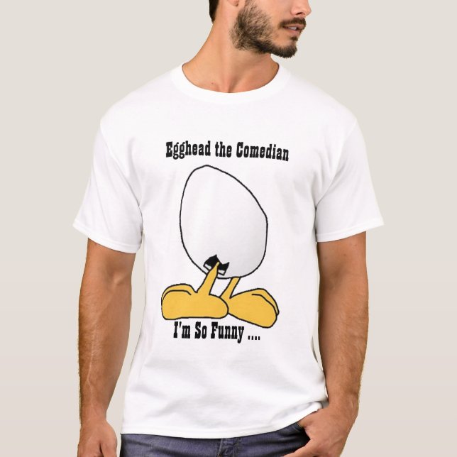 Egghead The Comedian - Adults Basic T-Shirt (Front)