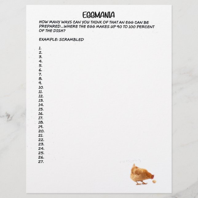 EGGMANIA GAME LETTERHEAD (Front)