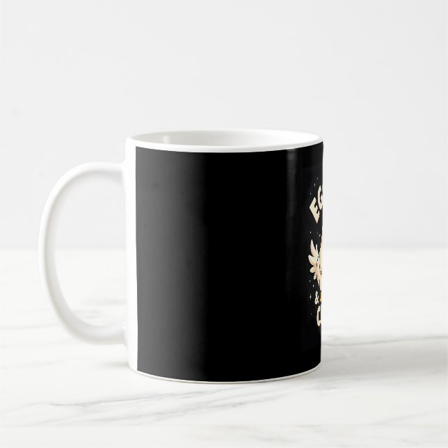 Eggnog & Chickens Coffee Mug (Left)