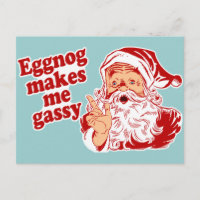 Eggnog Makes Santa Flatulent