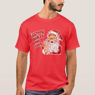 Eggnog Makes Santa Gassy T-Shirt