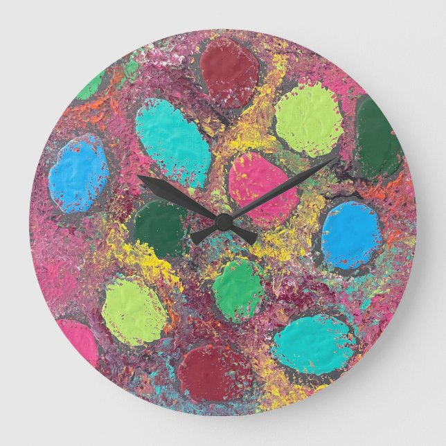 Eggnostic Large Clock (Front)