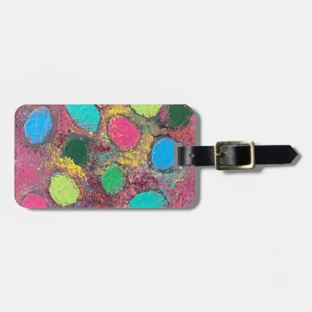 Eggnostic Luggage Tag (Front Horizontal)
