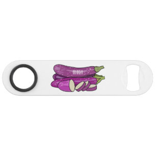 Eggplant cartoon illustration