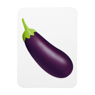 Eggplant Emoji Magnet