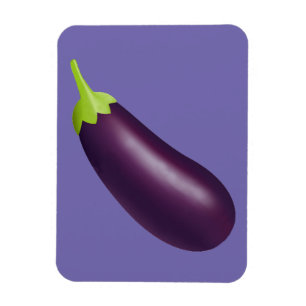 Eggplant Emoji Magnet