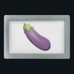 Eggplant - Emoji Rectangular Belt Buckle<br><div class="desc">Eggplant - Emoji</div>