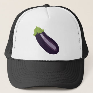Eggplant Emoji Trucker Hat