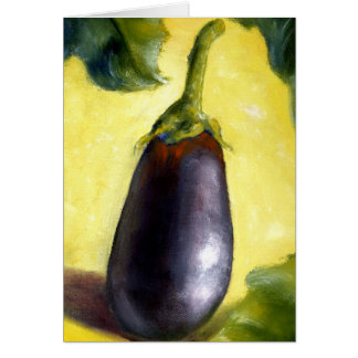 Eggplant Fine Art From Oil Painting